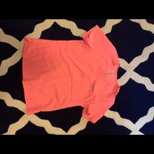 Figs Catarina One Pocket Scrub Top - Pink